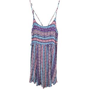 Andrée by‎ Unit Boho Layering Dress Women's Large Fall Tunic boutique bohemian